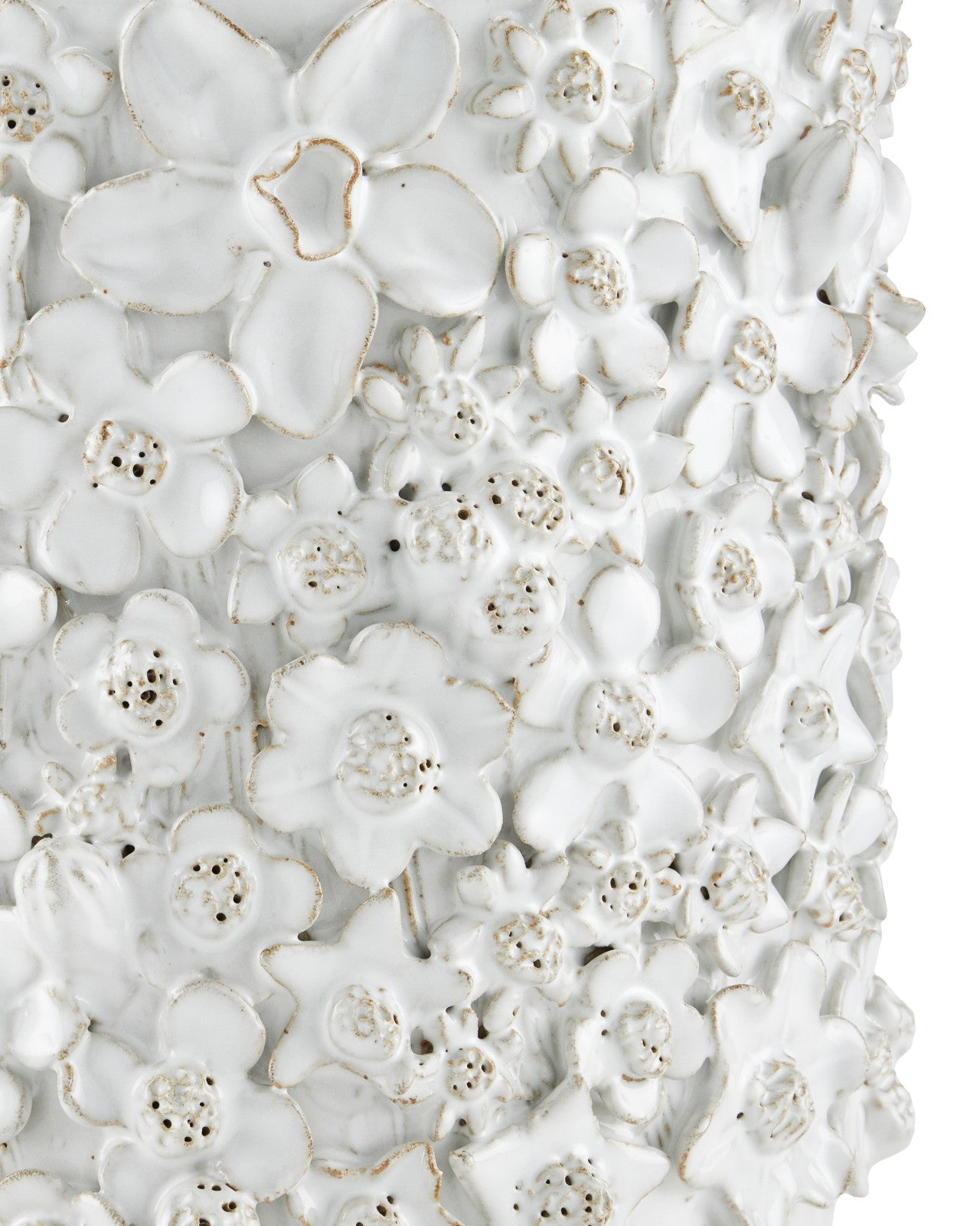 Jessamine Small White Cachepot